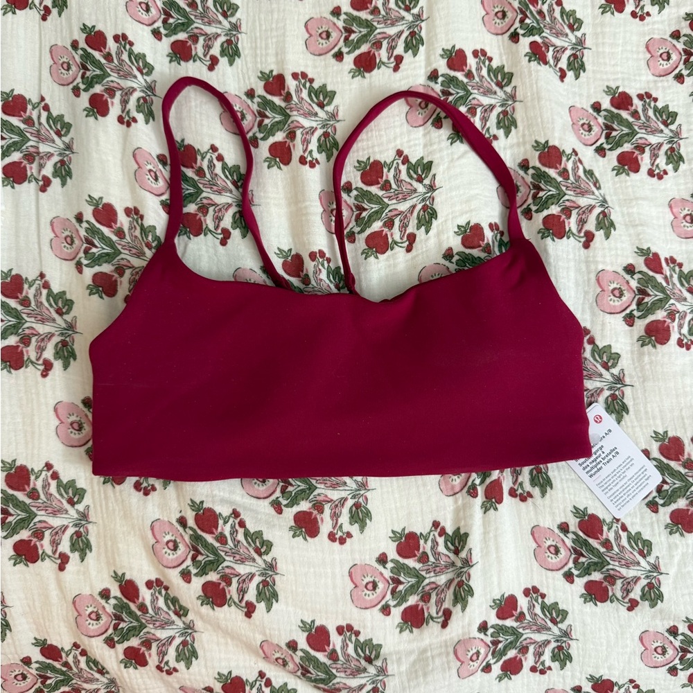 Lululemon Athletica Deep Red Bralette